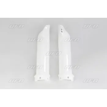 Tlumič řízení UFO kryty předních tlumičů KAWASAKI KX 85 14-25, KX 100 14-21, KX 112 22-25 barva NEUTRAL (UFO kryty předních tlumičů KAWASAKI KX 85 14-25, KX 100 14-21, KX 112 22-25 barva NEUTRAL)