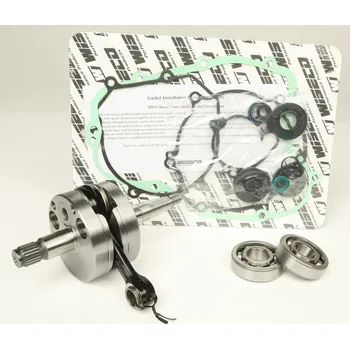 Těsnění motoru WISECO kliková hřídel KAWASAKI KX 80/85 91-05 (s ložisky klikovky + sada těsnění a gufer na spodek motoru) (HR4016) (WISECO kliková hřídel KAWASAKI KX 80/85 91-05 (s ložisky klikovky + sada těsnění a gufer na spodek motoru) (HR4016))