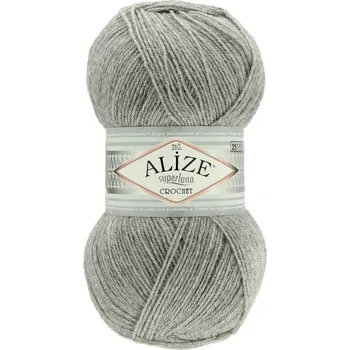 Alize Superlana Tig 21 tmavě šedá