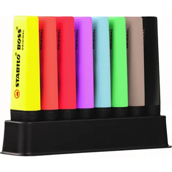 STABILO BOSS ORIGINAL deskset 8 ks