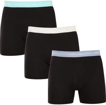 Boxerky 3PACK pánské boxerky Calvin Klein černé (NB1770A-VXA) S NB1770A-VXA Možnost vrácení zboží ZDARMA do 120 dnů!