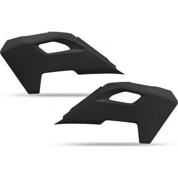 Autodíl UFO kryty chladiče HUSQVARNA TC 125 / 250 23-24, TE 150 / 250 / 300 24, FC / TX / FX / FE 300 / 350 / 450 / 501 24, barva černá (UFO kryty chladiče HUSQVARNA TC 125 / 250 23-24, TE 150 / 250 / 300 24, FC / TX / FX / FE 300 / 350 / 450 / 501 24, barva čern