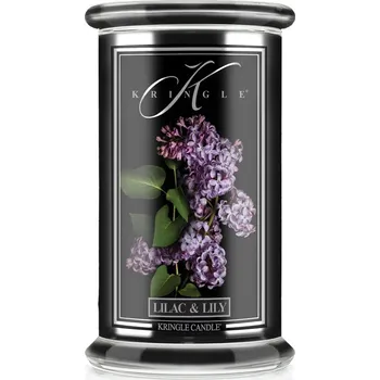 Svíčka Kringle Candle svíčka Reserve Lilac & Lily (sójový vosk), 623 g
