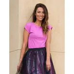 CityZen Alta dámské bavlněné triko s kimonovým rukávem, šeříkové XXL