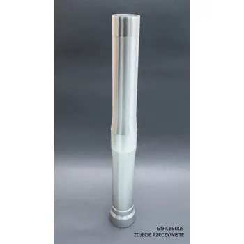 Tlumič řízení MS dřík tlumiče / nosná trubka teleskopu (kalíšek) hliník HONDA CB 600 HORNET 07-08, délka 455 barva stříbrná (MS dřík tlumiče / nosná trubka teleskopu (kalíšek) hliník HONDA CB 600 HORNET 07-08, délka 455 barva stříbrná)