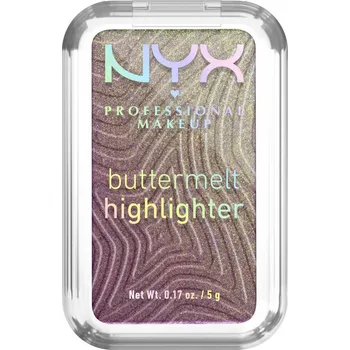 Rozjasňovač NYX Professional Makeup Buttermelt rozjasňovač na obličej butta in black, 5 g
