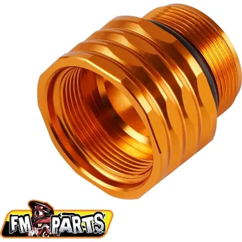 Brzdová čelist FM-PARTS chladič nádržky brzdové kapaliny barva oranžová (FM-PARTS chladič nádržky brzdové kapaliny barva oranžová)