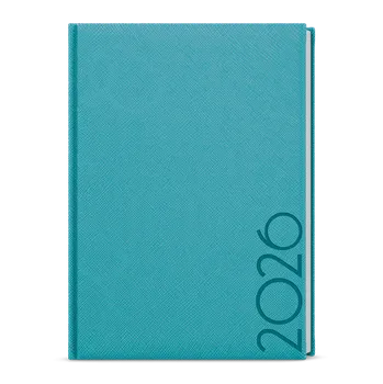 Kancelářské potřeby Týdenní diář 2026 Baloušek A5 Oskar - Tora tyrkys