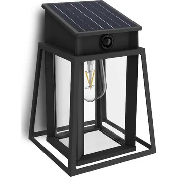 Philips Lysin UltraEfficient solární LED svítidlo se senzorem 3,2 W, 500 lm, 4000 K, IP44, hranaté