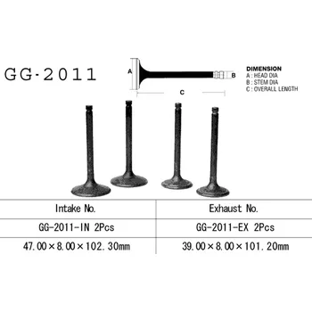 Rozvod motoru VESRAH sací ventil YAMAHA XV 1100 89-99, XVS 1100 99-09, XV 920 81-83 (2J2-12111-00,2J2-12111-01) (1 kus) vyrobeno v Japonsku (VESRAH sací ventil YAMAHA XV 1100 89-99, XVS 1100 99-09, XV 920 81-83 (2J2-12111-00,2J2-12111-01) (1 kus) vyrobeno v Japonsku)