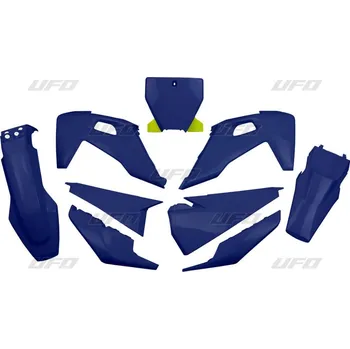 UFO kompletní sada plastů HUSQVARNA TC 125/250 19-22, FC 250/350/450 19-22 barva tmavě modrá (HU622E087) (UFO kompletní sada plastů HUSQVARNA TC 125/250 19-22, FC 250/350/450 19-22 barva tmavě modrá (HU622E087))