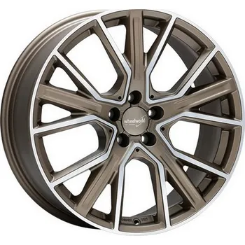 Alu kolo Alu kola 2DRV WH34 bronze matt hochglanzpoliert - bronz / leštěné čelo 9x20" 5x112 ET21 66,6