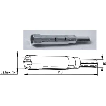 Zapalovací a žhavicí svíčka BUZZETTI klíč na zapalovací svíčky HONDA 14mm 110mm (BUZZETTI klíč na zapalovací svíčky HONDA 14mm 110mm)