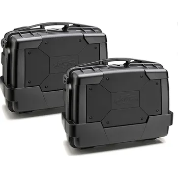 Zavazadlo na motocykl KAPPA boční kufry 33L MONOKEY KGR33N GARDA BLACK LINE lité (pár = 2 kusy) + přídavný zámek (KAPPA boční kufry 33L MONOKEY KGR33N GARDA BLACK LINE lité (pár = 2 kusy) + přídavný zámek)