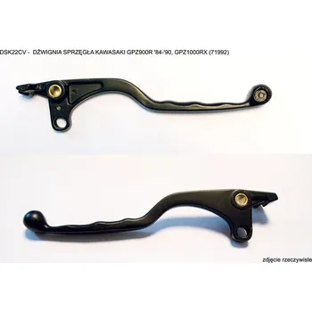 VICMA spojková páčka KAWASAKI GPZ900R 84-90, GPZ1000RX, barva černá (71992) (DSK22CV) (VICMA spojková páčka KAWASAKI GPZ900R 84-90, GPZ1000RX, barva černá (71992) (DSK22CV))