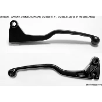 PSYCHIC spojková páčka KAWASAKI GPZ 500S 87-91, GPZ 550, EL 250 88-01 (DSK06CN,71962) (PSYCHIC spojková páčka KAWASAKI GPZ 500S 87-91, GPZ 550, EL 250 88-01 (DSK06CN,71962))