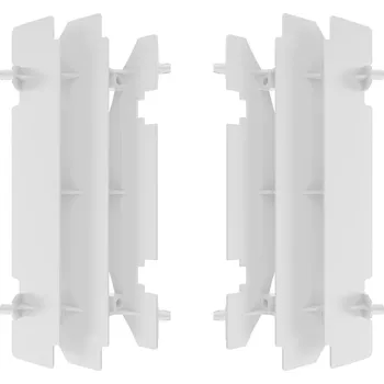 Chladič motoru POLISPORT kryty chladiče (mřížky- komplet) SUZUKI RM 125 01-08; RM 250 96-06; DRZ 400 00-22 barva bílá (POLISPORT kryty chladiče (mřížky- komplet) SUZUKI RM 125 01-08; RM 250 96-06; DRZ 400 00-22 barva bílá)