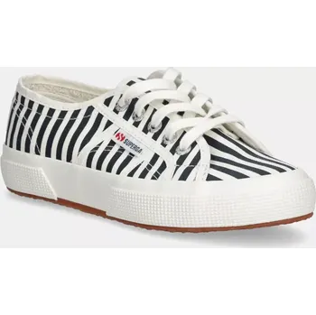 Pánské tenisky Tenisky Superga STRIPES PRINT tmavomodrá barva, S8148TW S8148TW.AD5 59X, EUR 41