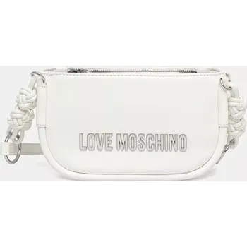 Kabelka Kabelka Love Moschino bílá barva, JC4235PP0MKL0100 00X, vel. ONE SIZE