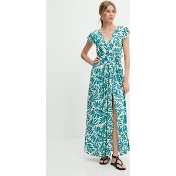 Dámské šaty Šaty Answear.LAB zelená barva, maxi N2.HMS 77X, vel. S