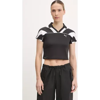 Pánské tričko Polo tričko Puma 629783 černá 99X, vel. XS