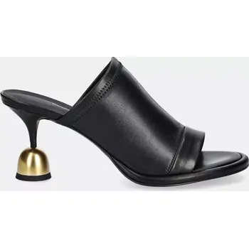 Dámské pantofle Kožené pantofle Vanda Novak Gaia Gaia.Deep.Black černá 99X, EUR 36