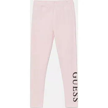 Dívčí legíny Dětské legíny Guess růžová barva, s potiskem, K3YB01 J1314 K3YB01.J1314.PPYA 03X, vel. 68-76