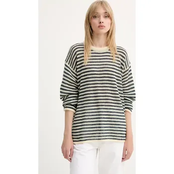 Pánský svetr Vlněný svetr Sunnei RTWXKNW010 béžová 01B, vel. M