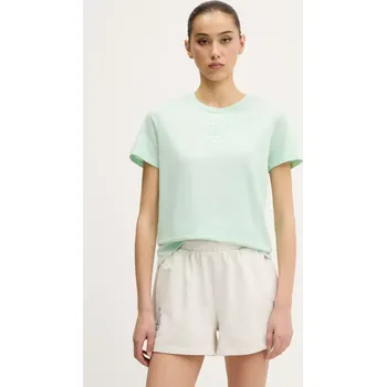 Pánské tričko Bavlněné tričko New Era 60596484 zelená 07X, vel. S