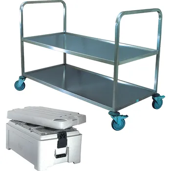 Úklidový vozík VOZÍK MVV 2/TP | ABNER, 11611