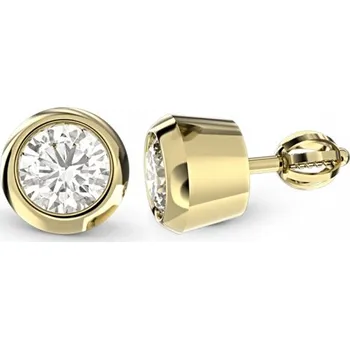 Náušnice Couple, Elegantní náušnice Lester, žluté zlato se zirkonem, Šroubek, 585-66-3-0645.0Z00.0.00.001.05