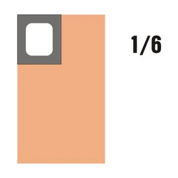 Myčka nádobí GN-P 1/6×65-BÍLÁ porcelánová | ABNER, 20582