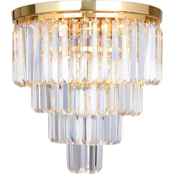 Brilagi LED Křišťálové stropní svítidlo MOZART 5× E14 40 W zlaté