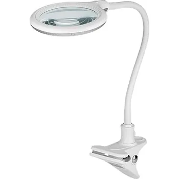 Goobay Lampa s lupou, 100 mm, 3 dioprie, LED osvětlení 6 W, klip