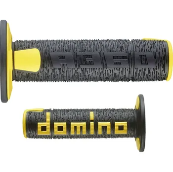 doMINO řazení (gripy) (GRIPY) OFF ROAD NEW LAMELAR dvousložkový barva černá/žlutá (A36041C4047A7-0) (doMINO řazení (gripy) (GRIPY) OFF ROAD NEW LAMELAR dvousložkový barva černá/žlutá)