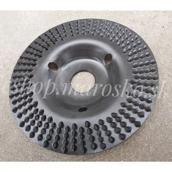 Brusný kotouč Rašplový kotouč zapuštěný rovný 125mm Střední (KZR-62)