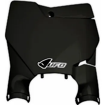UFO tabulka na startovací číslo KTM SX/SXF 16-20 (kromě SX 250 16) barva černá (s kryty tlumičů) (UFO tabulka na startovací číslo KTM SX/SXF 16-20 (kromě SX 250 16) barva černá (s kryty tlumičů))
