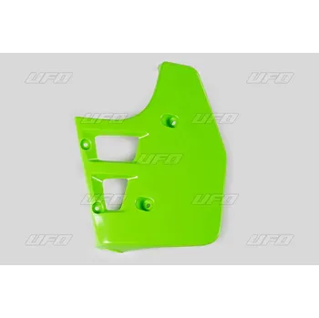 Autodíl UFO kryty chladiče KAWASAKI KX 125 88-89 barva zelená (UFO kryty chladiče KAWASAKI KX 125 88-89 barva zelená)