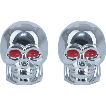 Nářadí na motocykly OXFORD hliníkové matice na ventilky - 2 kusy v sadě - hlavy (OXFORD hliníkové matice na ventilky - 2 kusy v sadě - hlavy)