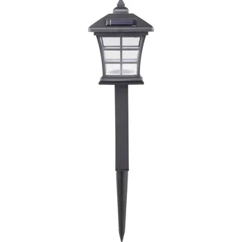 Stojací lampa EC23234 solární zahradní svítidlo LED černá