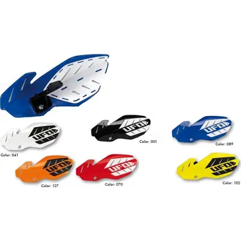 Osvětlení pro motocykl UFO náhradní plasty pro kryty páček FLAME barva světle modrá/bílá - (UFO náhradní plasty pro kryty páček FLAME barva světle modrá/bílá -)