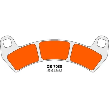 Brzdová destička DELTA BRAKING brzdové destičky KH680 přední POLARIS RZR 925 PRO XP/XP4 20-22, RZR 925 turbo 19-22, GENERAL 1000 XP4 21-22, RZR 1000 XP/XP4 16-18 - nahrazuje DB2363OR-D (DELTA BRAKING brzdové destičky KH680 přední POLARIS RZR 925 PRO XP/XP4 20-22, RZR 925)