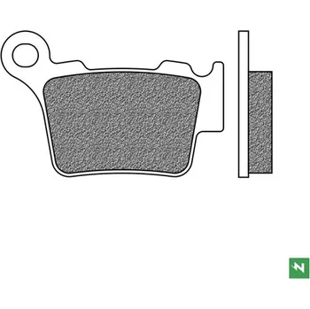 Brzdová destička NEWFREN brzdové destičky zadní KH368 (DIRT RACE) BREMBO zadní (NEWFREN brzdové destičky zadní KH368 (DIRT RACE) BREMBO zadní)