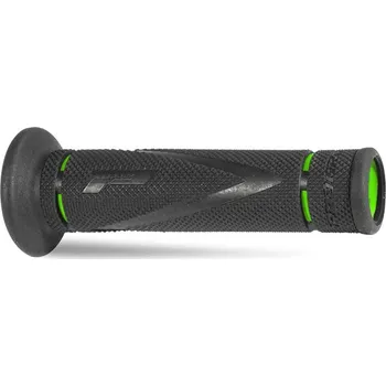 Řazení (gripy) PRO GRIP PA083800VE02 (PROGRIP řazení (gripy) PG838 ROAD (22+25mm, délka 122mm) barva černá/zelená (dvousložkový) (838-198) (PG838/6))