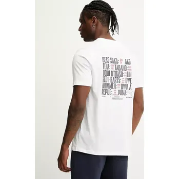 Pánské oblečení Bavlněné tričko Puma 629697 bílá 00X, vel. M