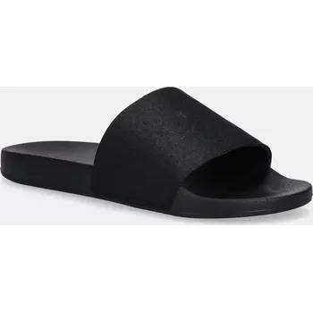 Pánské pantofle Pantofle Calvin Klein POOL SLIDE JAQ MONO pánské, černá barva, HM0HM01762 99X, EUR 40