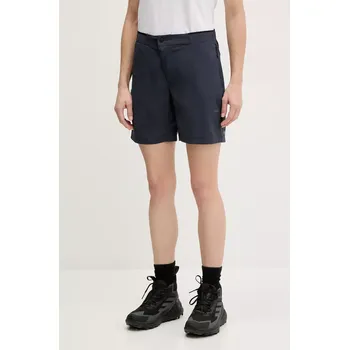 Dámské kraťasy Outdoorové šortky Haglöfs L.I.M Fuse II dámské, tmavomodrá barva, medium waist, 607710 59X, vel. 40