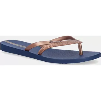 Dámské žabky Žabky Ipanema BOSSA FEM dámské, modrá barva, na plochém podpatku, 82067-BC620 82067.BC620 57X, EUR 38