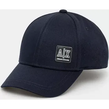 Kšiltovka Kšiltovka Armani Exchange pánská, tmavomodrá barva, hladká, XM001255 AF15066 XM001255.AF15066 59X, vel. ONE SIZE