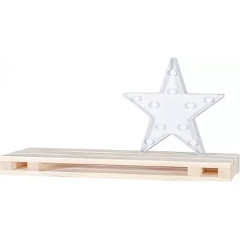 Stojan na víno WAMAR Závěsná police Pinus